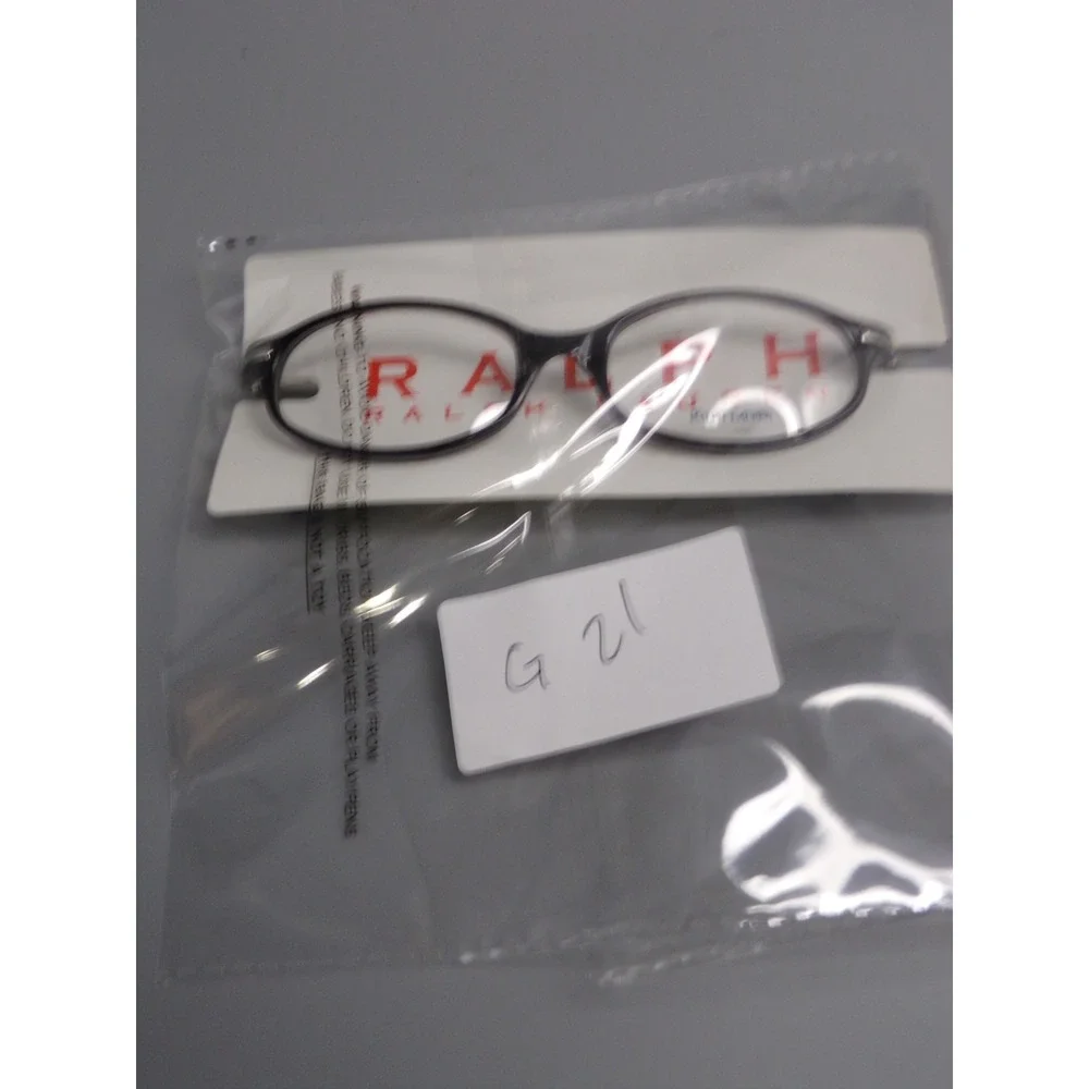 Ralph Lauren Kids‎ Eyeglasses RL 616 1DV Black Oval Frames Made in Italy